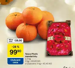 Tesco Tesco Pitufo mandarinky nabídka