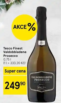 Tesco Tesco Finest Valdobbiadene Prosecco nabídka