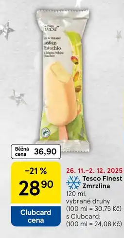 Tesco Tesco Finest Zmrzlina nabídka