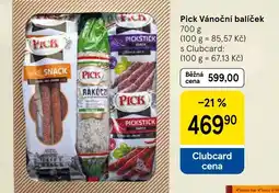 Tesco Pick Vánoční balíček nabídka