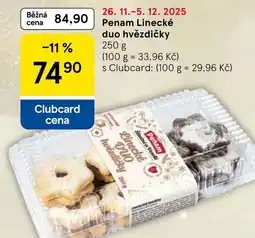 Tesco Penam Linecké duo hvězdičky nabídka