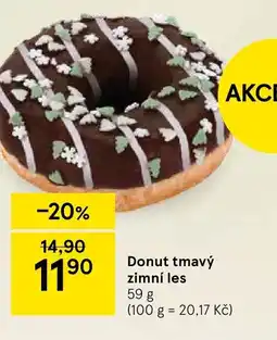 Tesco Donut tmavý zimní les nabídka