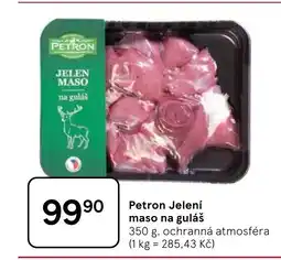 Tesco Petron Jelení maso na guláš nabídka