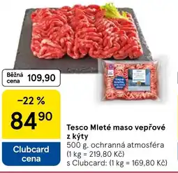 Tesco Tesco Mleté maso vepřové z kýty nabídka