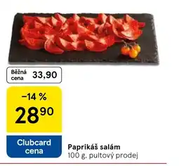 Tesco Paprikáš salám nabídka
