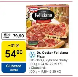 Tesco Dr. Oetker Feliciana Pizza nabídka