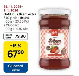 Tesco Gold Plus Džem extra nabídka
