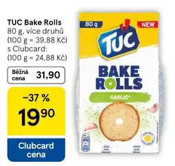 Tesco TUC Bake Rolls nabídka