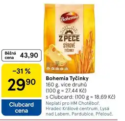 Tesco Bohemia Tyčinky nabídka