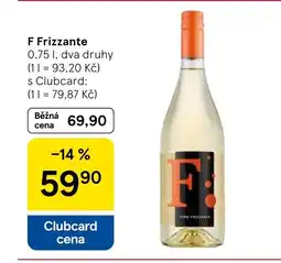 Tesco F Frizzante nabídka