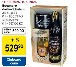 Tesco Bucanero dárkové balení nabídka