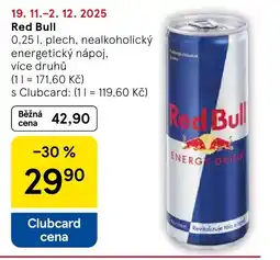 Tesco Red Bull nabídka
