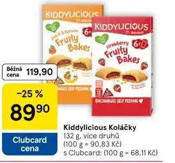 Tesco Kiddylicious Koláčky nabídka