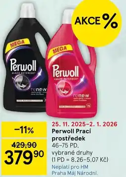Tesco Perwoll Prací prostředek nabídka