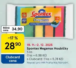 Tesco Spontex Megamax Houbičky nabídka