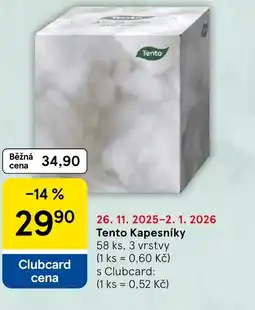 Tesco Tento Kapesníky nabídka