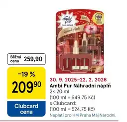 Tesco Ambi Pur Náhradní náplň nabídka