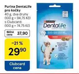 Tesco Purina DentaLife pro kočky nabídka