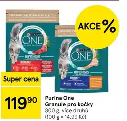Tesco Purina One Granule pro kočky nabídka