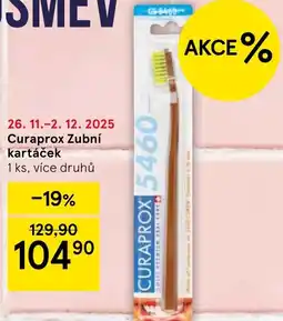 Tesco Curaprox Zubní kartáček nabídka