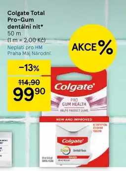Tesco Colgate Total Pro-Gum dentální nit nabídka