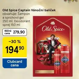 Tesco Old Spice Captain Vánoční balíček nabídka