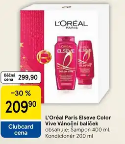 Tesco L'ORÉAL Paris Elseve Color Vive Vánoční balíček nabídka