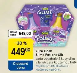 Tesco Zuru Oosh Slime Potions Sliz nabídka