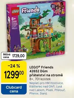 Tesco LEGO® Friends 42652 Dům přátelství na stromě nabídka