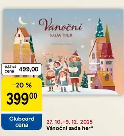 Tesco Vánoční sada her nabídka