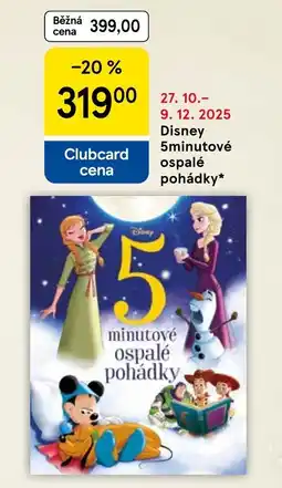 Tesco Disney 5minutové ospalé pohádky nabídka