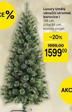 Tesco Luxury Umělý vánoční stromek borovice I nabídka