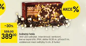 Tesco Světelný řetěz nabídka