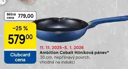 Tesco Ambition Cobalt Hliníková pánev nabídka