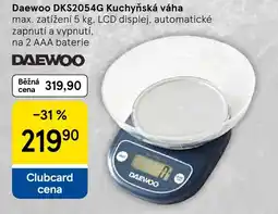 Tesco Daewoo DKS2054G Kuchyňská váha nabídka