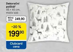 Tesco Dekorační polštář nabídka