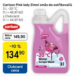 Tesco Carlson Pink lady Zimní směs do ostřikovačů nabídka