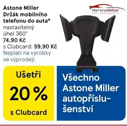 Tesco Astone Miller Držák mobilního telefonu do auta nabídka