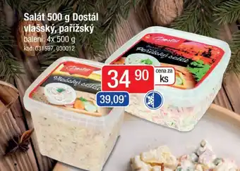 Salát Dostál vlašský, pařížsk