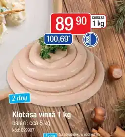 Qanto Klobása vinná nabídka