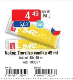 Qanto Nakup Zmrzlízo vanilka nabídka
