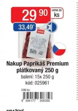 Qanto Nakup Paprikáš Premium plátkovaný nabídka