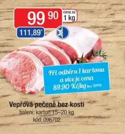 Qanto Vepřová pečeně bez kosti nabídka