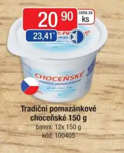 Qanto Tradiční pomazánkové choceňské nabídka
