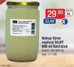 Qanto Nakup Vývar vepřový Silný Qanťáček nabídka