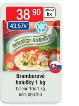 Qanto Bramborové halušky nabídka