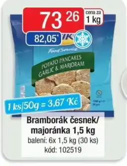 Qanto Aviko Bramborák česnek/ majoránka nabídka