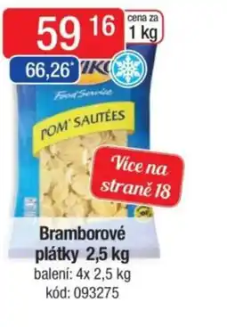 Qanto Aviko Bramborové plátky nabídka