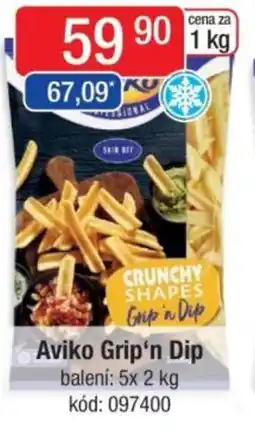 Qanto Aviko Grip'n Dip nabídka