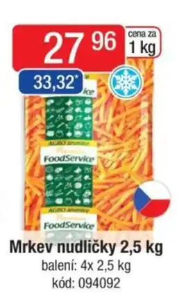 Qanto Mrkev nudličky nabídka